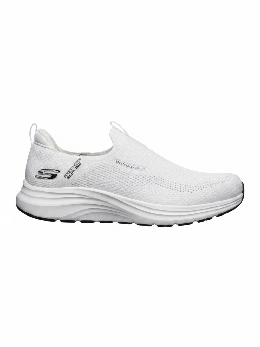 SKECHERS VaporFoam Hands Free Slip Ins Memory Foam Shoes Off White Size 11-1/2